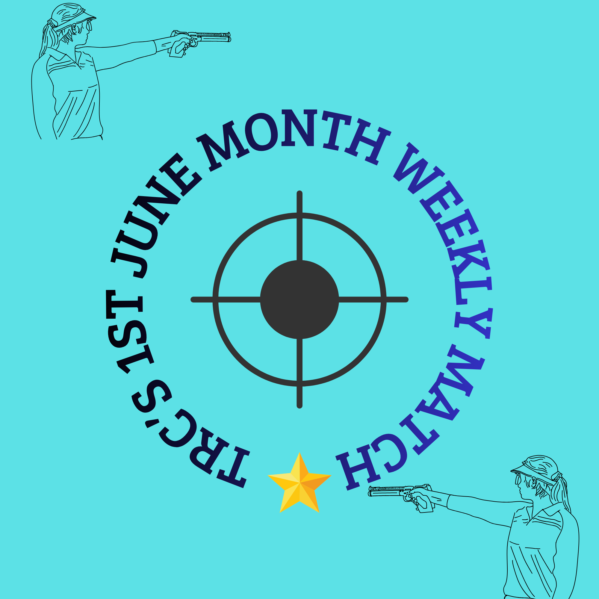 TRICHY RIFLE CLUB JUNE MONTH WEEKLY MATCH - 1 logo